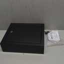 100 Keys Key Cabinet, Anti-Theft Key Lock Box with Key Tags, Adjustable Key Organizer Wall Safe for Car Office House Garage Rental Business (Black)