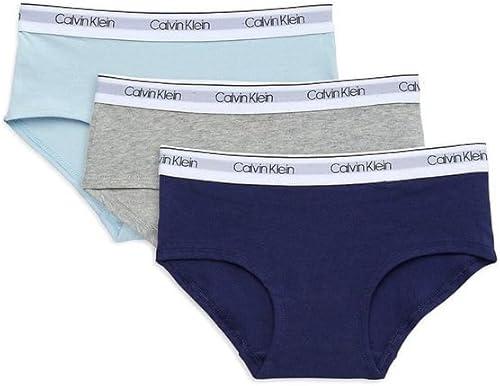 Calvin Klein girls Modern Cotton Hipster Underwear 2-pack