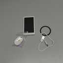 Magnetic Phone Vlog Selfie Monitor Screen - Back Camera Selfie Monitor - 1080P Display can Wirelessly Connect to Mobile Phones - Rear Camera Selfie Screen with Remote Controller(White)