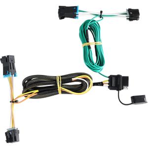 Oyviny Custom 4 Way Trailer Wiring Harness 55540 for 2003-2023 Chevy Express/GMC Savana 1500, 2500, 3500, 4 Way Trailer Light Wiring Kit Express Trailer Harness