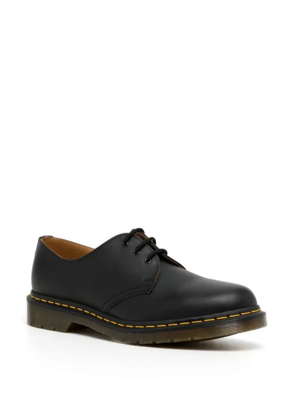 Dr. Martens, Unisex Oxford, Black Smooth, Size: 41