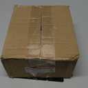 3Pcs Pastel Candy House Christmas Tree Ornaments with Lighted LED, Clay Gingerbread House Hanging Ornaments with Rope for Xmas Tree Holiday Party Home Decoration