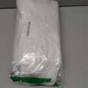 River Dream No Hook Slub Textured Shower Curtain with Snap-in PEVA Liner Set - 71" x 74"(72"), Hotel Style with See Through Top Window, Fabric Outer Curtain & Waterproof Inner Liner, White, 71x74