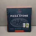 Culinary Couture 15 inch Round Pizza Stone for Oven - Large Pizza Stone for Grill, Cordierite Stones for Bread, Calzone, Cookies - Pizza Making Kit