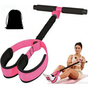 Pedal Resistance Band with Handle,Upgraded 55LBS Exercise Pedal Bands forAnkle Puller Sit-up & Leg Equipment Exercise,Multifunction Fitness Resistance Bands for Women Postpartum Recovery