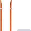 Hokone Lanyard Crossbody Strap for iPhone 17 Series, Adjustable Anti-Theft Neck Holder with Magnetic Strap & Quick Release (Orange)