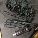 Twinkle Christmas Lights 33ft 100 LED 8 Modes with Timer, Connectable Xmas Tree Mini Lights for Indoor Outdoor Home Party Patio Garden Holiday Warm White