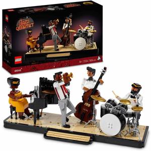LEGO Ideas Jazz Quartet 21334 Building Kit; Build-and-Display Model for Adults with a Passion for Music