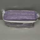 FLYMME Quilts Queen Size,Lightweight Grayish Purple Bedspreads,Basket Weave Pattern,Ultra Soft Microfiber Bed Coverlet 3 Pieces for All-Seasons (1 Quilt,2 Shams) (Full/Queen(90"x96"))