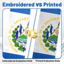 Graduation Stole, Embroidered Graduation Sash for College & High School Students, 72 Inch