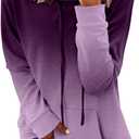 MODARANI Womens Pullover Hoodies Teen Girls Fashion Hooded Sweatshirt Womans Fall Tunic Top (S)