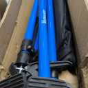 Support Pole, Steel Telescopic Quick Adjustable 3rd Hand Support System, Support Rod, Supports up to 154 lbs Construction Rods for Cabinet Jacks Cargo Bars Drywalls Extends from 49 Inch to 114 Inch