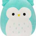 Squishmallows Original 14-Inch Winston Teal Owl - Large Ultrasoft Official Jazwares Plush