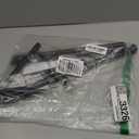 Cupboard Bars Tension Rods, 6 Pack Spring Loaded Curtain Rods 12 to 20 Inches Steel Adjustable Tension Curtain Rod Shower Rod Closet Rod Window Rods (Black, 12-20 in-2Pcs)