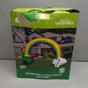 Joiedomi 14ft Long 10 FT Tall St Patrick Inflatable Rainbow Arch with LED Light Buildin Cauldron Pot of Gold Inflatable Yard Garden Decorations, Indoor and Outdoor Theme Party Decor, Lawn Decor