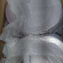 WDF 200PCS Pink Plastic Plates - Rose Gold Glitter Plastic Plates - Heavy Duty Pink Glitter Disposable Plates for Parties/Wedding/Valentine's Day