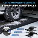 7'9" x 18' Garage Floor Mat, Non-Slip Containment Mat