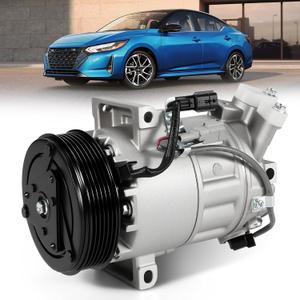 Air Conditioner AC Compressor w/Clutch Fit for Nissan Rogue 2022-2023 1.5L, Rogue Sport 2017-2022, Sentra 2020-2022, Infiniti QX50 2019-2022 2.0L - Replace 198585 CO11757C 926004BA1A