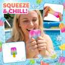 Ice Cream Squishy Toy, Summer Sensory Stress Relief Squeeze Squishy, Easter Basket Stuffers Party Favors for Anxiety Relief Everyone, Birthday Gift