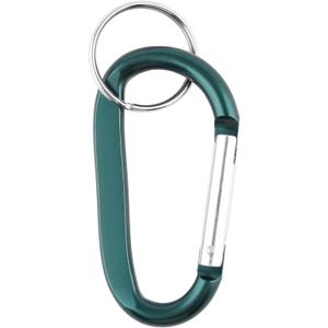 Coghlan's 8mm Carabiner, Versatile and Lightweight, Anodized Aluminum, Spring-Loaded, Ideal for Gear Attachment, Key Organization, Non-Climbing Camping Tool
