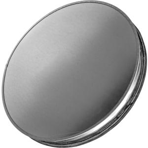 8 Inch Duct End Cap with Rubber Gasket - Galvanized Steel Round Vent Cover for Outdoor and Indoor Use  Pipe Cover  Steel Plug for Dryer Ducts and Pipes  End Cap for HVAC Systems