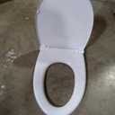 TOTO SoftClose Slow Close Elongated Toilet Seat and Lid, Cotton White - SS124#01