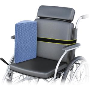 KAAMOS Lateral Support for Wheelchair Wedge Cushion, Side Guard Support Wheelchair Positioning Wedge, Wheel Chair Side Padding for Elderly, Chair Lateral Back Support for Sitting Upright (1PCS)