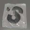 8 Inch Large House Numbers, Black Modern Home Address Signage for Outside, Wide Style & Never Rust, Letter S