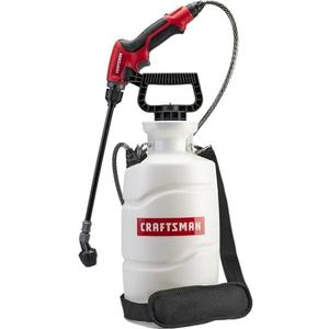 Craftsman 2-Gallon Pump Zero Lithium-Ion Power Wand Tank Sprayer with Padded Carry Strap and Spray Shield, Model# CMXCAFG190788