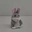 Stuffed Animal Repeats What You Say, Easter Talking Bunny Plush Toy, Girl Toys, Easter Gift for Girls, Boys Ages 3 5 7 8 10 12