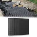 24x36 in Fountain Basin Grate, Black Reservoir Grates, for Pond/Water Garden/Waterfall/Fountain, Holds Rock Bubbler and Other Decoration Objects