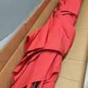 Sunnyglade 7.5' Patio Umbrella Outdoor Table Market Umbrella with Push Button Tilt/Crank, 6 Ribs (Red)