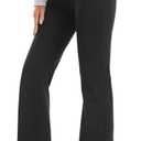 Stelle Women 28"/30"/ 32" Bootcut Dress Pants Business Casual Work Pants with Pockets Pull On Regular Slacks for Office (Black)