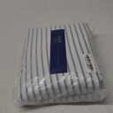 Extra Deep Pocket Queen Sheet Set - 4 Piece Breathable & Cooling Bed Sheets - Hotel Luxury Sheet Set - Ultra Soft, Wrinkle Free & Comfy - Fits Extra Deep Mattresses - Deep Pocket Blue Stripes 2 Sheets