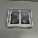 Tabletops Gallery Snowflake Soda Can Glass Set