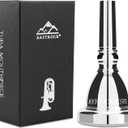 EASTROCK Tuba Mouthpiece 24AW, Music Mouthpiece, Tuba Player Replacement Tuba Parts Tuba Mouthpiece Accessories