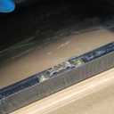 LBECUA Floating Picture Frames Set of 6, 8x10 Floating Frame with Double Glass for 4x6, 5x7 or Full Display 8x10 Photo, Desktop or Wall Hanging, Black