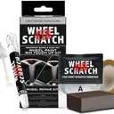 Wheel Scratch Fix Silver Rim Touch Up Paint Kit, Car Wheel Scratch Repair Kit, Wheel Touch Up Paint Pen, curb rim repair kit, curb rash repair Kit, Universal Rim Alloy Wheel Paint Color Black, Silver, Gray (Light Silver)