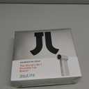 JISULIFE Portable Handheld Turbo Fan, 100 Speeds Adjustable Mini Personal Fan, 9000mAh USB Rechargeable Battery Operated, LED Display, Metal Shell with Accessories Gifts for Men Women Travel- Grey