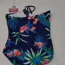 Kanu Surf Girls' Daisy Beach Sport One Piece Swimsuit (10, Leonie Floral Navy)