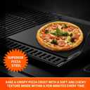 Onlyfire Pizza Steel Baking Sheet – 16 x 14 inch Heavy Duty Metal Stone for Oven & Grill – Ultra Conductive Carbon Steel Surface for Crispy Crust, Faster & Hotter Baking for Pizza, Bread, and More, 14x16 inch