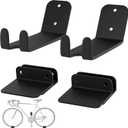 TORACK Wall-mounted Bike Pedal Hanger, Heavy Duty Garage Wall Horizontal Bike Rack, Bike Display Stand for Wall, Holds Up to 70 lbs(Pack of 2)