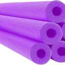Chochkees Pool Noodles 52" x 2.5" Inch Swimming Hollow Core Foam Tube, Floating Thick Noodles for Floating, Pool Accessories