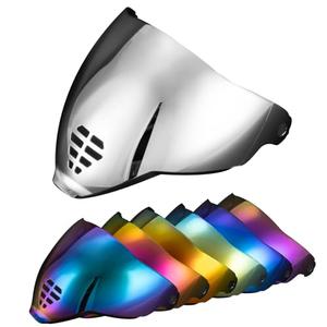 PSLER IC-06 visor- Icon Airflite Face Shield Motorcycle Helmet Visor Accessories Replacement for Icon Airflite IC-06，Silver