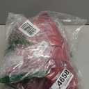 NICETOWN Christmas Red Velvet Blackout Curtains 84 inches Long 2 Panels for Bedroom, Wall Decor Soundproof Privacy Protection Panels for Home Theatre/Film Room/Stage (Rod Pocket Design)