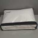 BOLINLIVING Waffle Weave Duvet Cover Full Size, 3PCS Microfiber Duvet Cover with 2 Pillow Shams, White Textured Soft Comforter Cover for All Season with Zipper Closure and Corner Ties