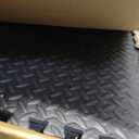 Mat Block EVA Exercise Floor Mats: Interlocking Foam Tile Performance Mats - 6 Tiles (Area: 24 SQ FT) 1/2 inch Thickness, EVA Home Gym Exercise Floor Mats for All Exercises or Equipment, Black