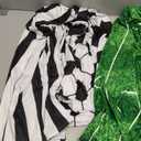 3 Pcs Soccer Arch Backdrop Stand Cover 4ft, 5ft, 6ft Spandex Fitted Sports Theme Birthday Arch Cover Photo Background Props for Birthday Party Decoration