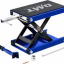 OMT 1100lb Motorcycle Scissor Lift Jack Wide Deck Motorbike Hoist Stand