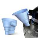 Flour Funnel for Kitchen Mixer,Flour Funnel- Stand Mixer Attachment,Kitchen Attachments for Mixers Accessories,for Egg Liquid and Both Flour.